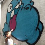 painting nolart canvas Streetart graffiti characterdesign nol Vietnam