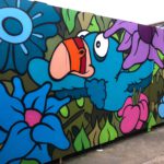 bird nolart breda beach belcrum painting nolart canvas Streetart graffiti characterdesign nol