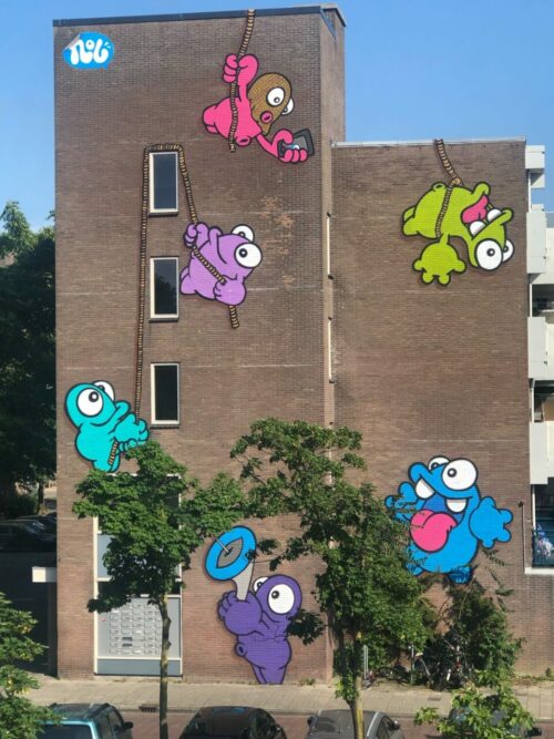 Mural for StreetartmuseumAmsterdam 